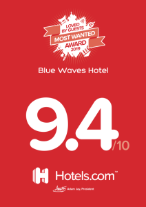 hotels award blue waves santorini